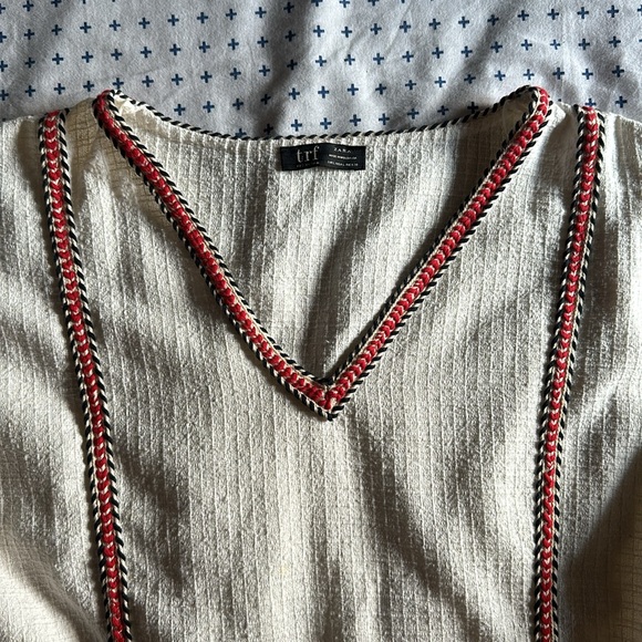 Zara TRF white tweed dress - Picture 9 of 10